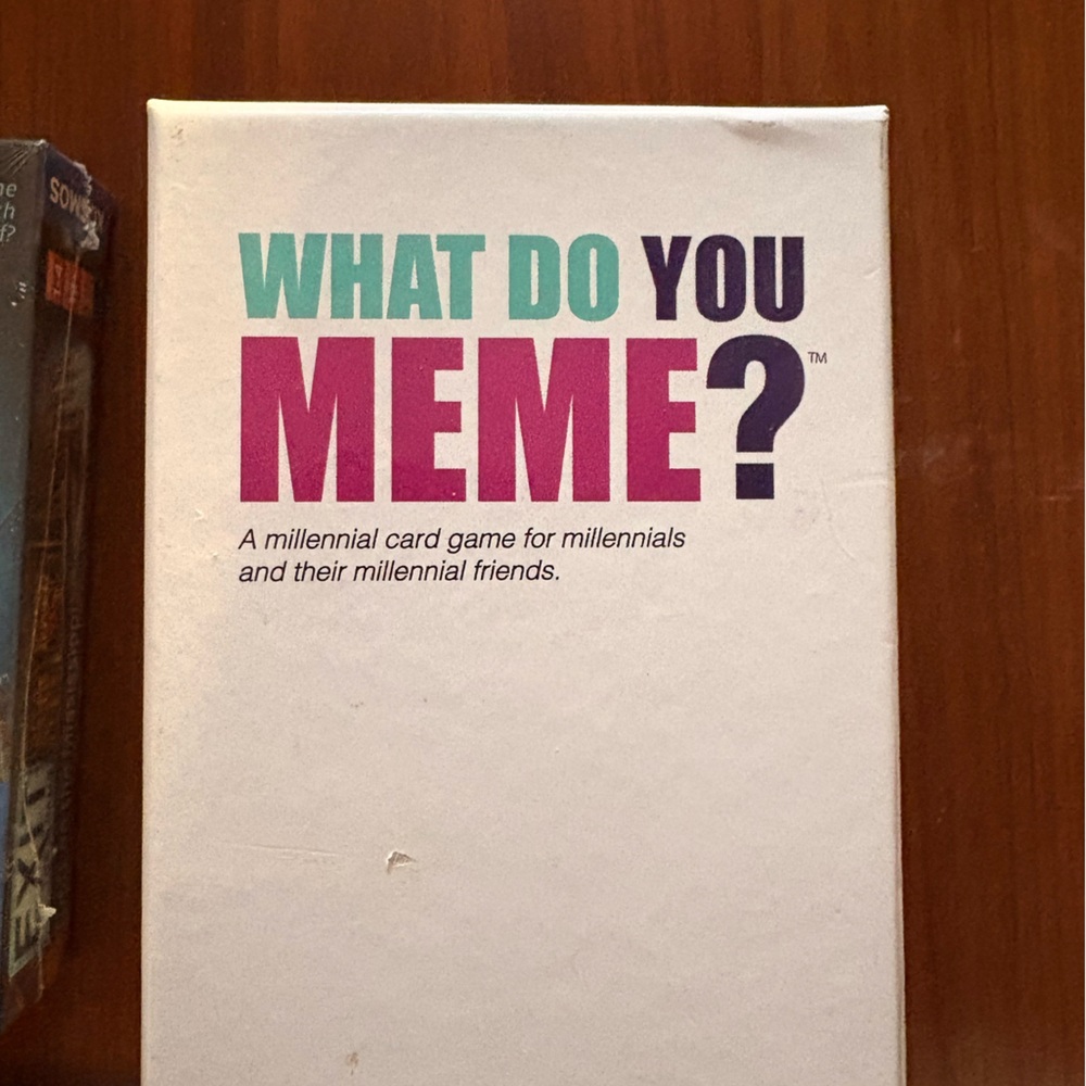 What Do You Meme? Party Card Game